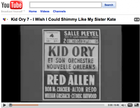 Kid Ory 7 - I Wish I Could Shimmy Like My Sister Kate