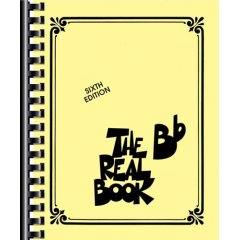 Realbook เล่มที่เห็นสำหรับเครื่อง Bb เช่น ทรัมเป็ต Edition 6