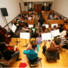 Rehearsal at Milal Center Rehearsal at Milal Center